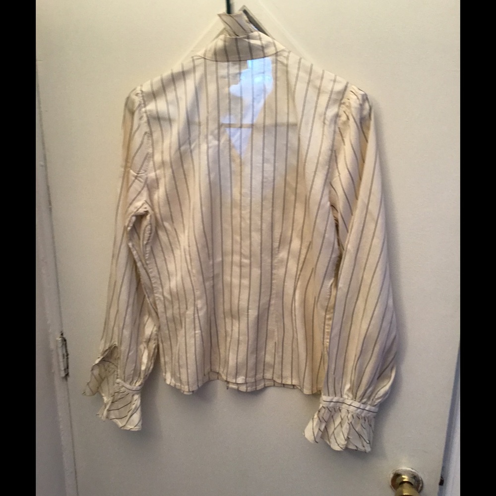 Silk Button Down Shirt - image 2