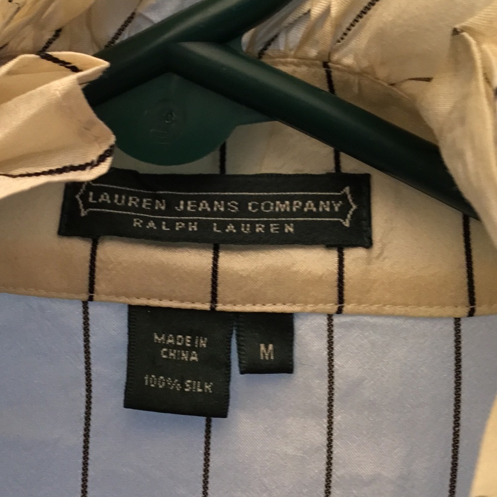 Silk Button Down Shirt - image 3