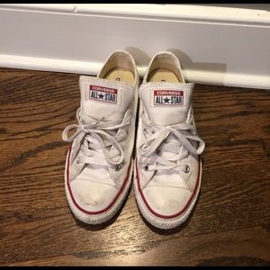 White Converse All Star