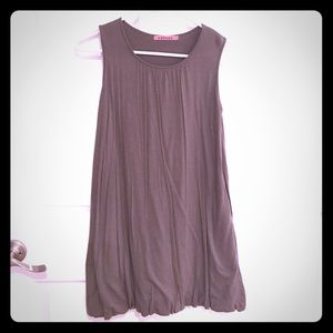 Cotton "Velvet" bubble dress