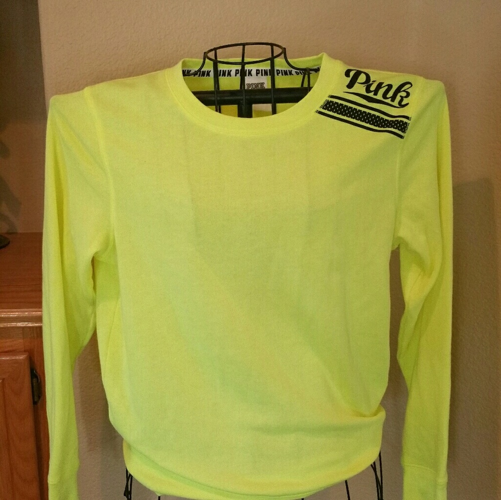 " Pink " brand light weight Sweat Shirt