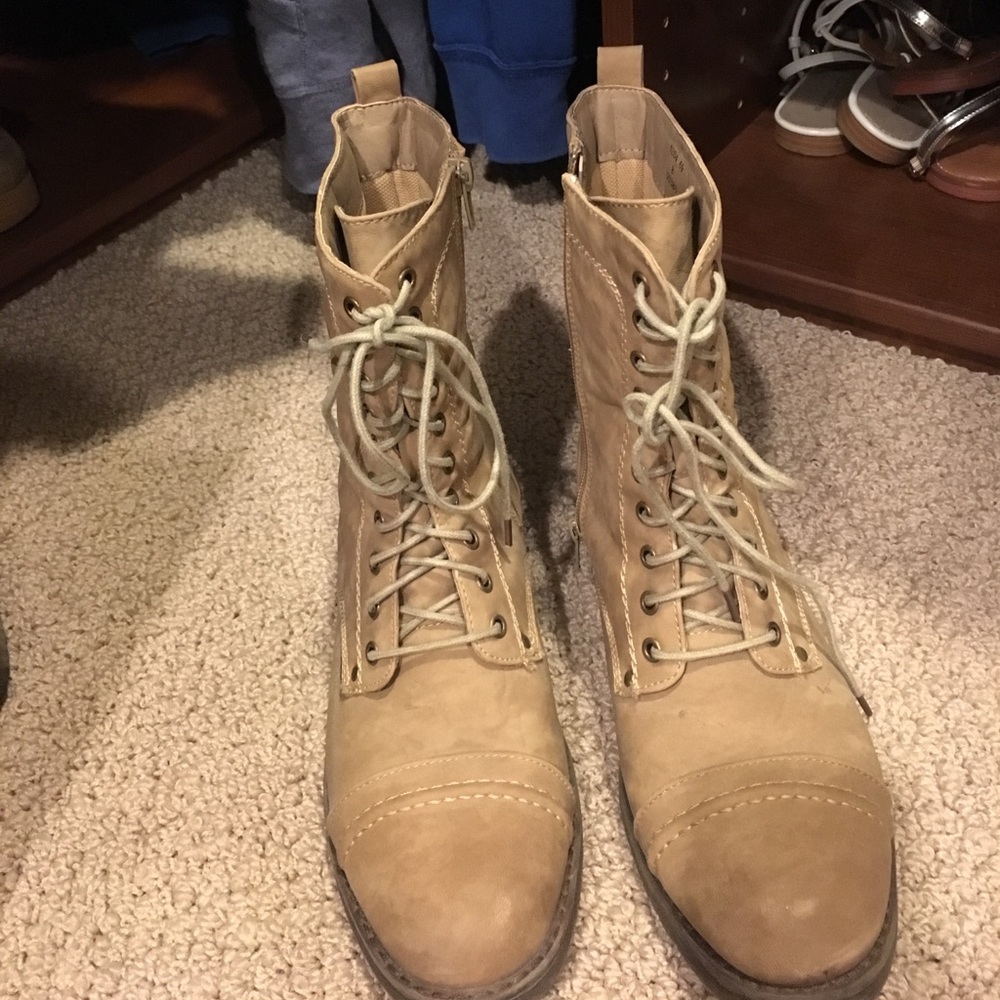 Cathy jean combat boots