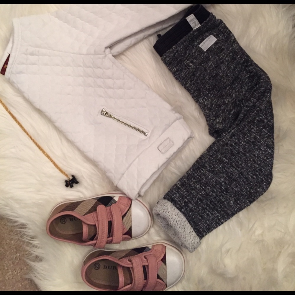 7 For All Mankind Baby Girl Casual Pants and Top