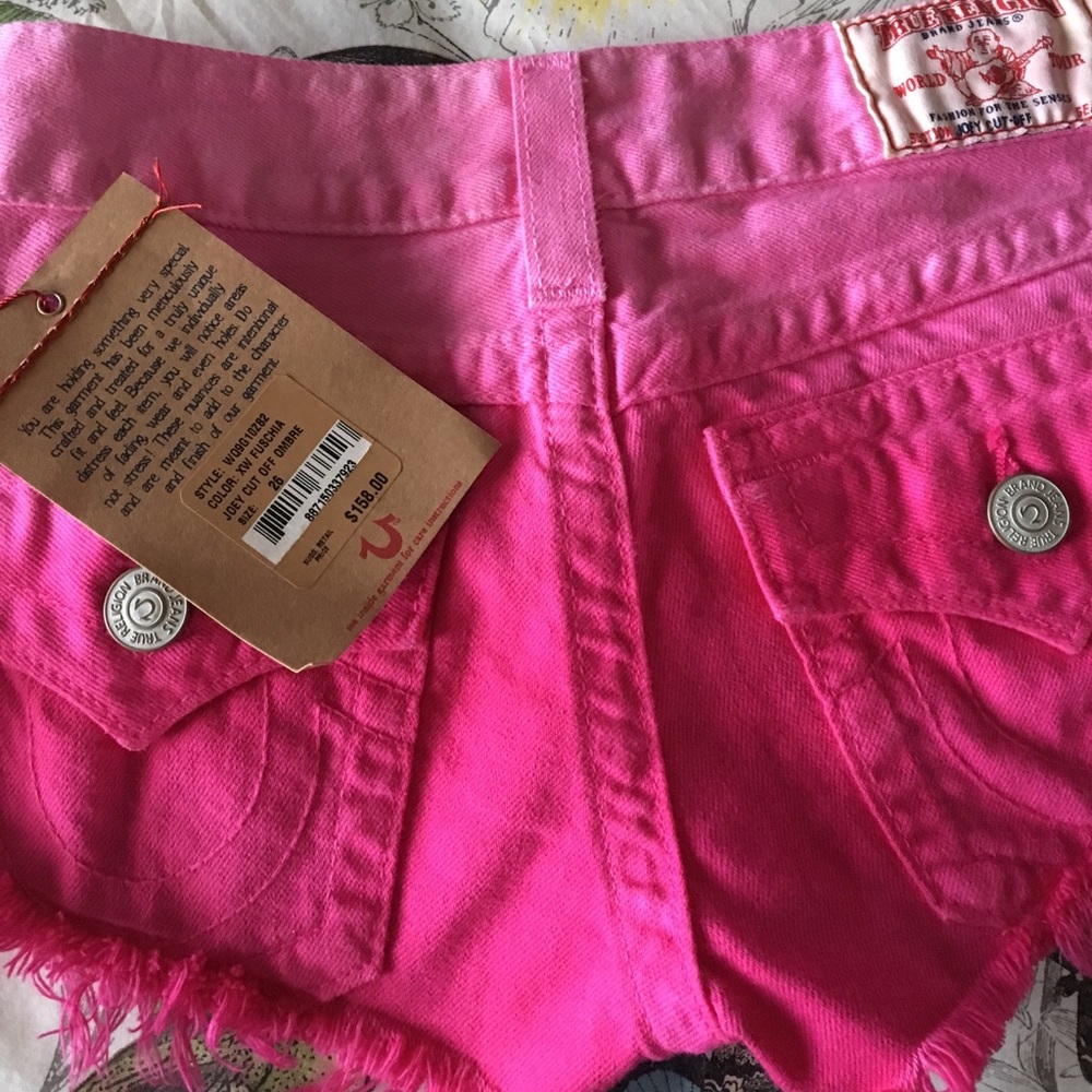 True religion shorts