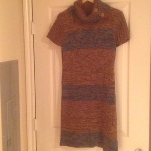 Brown Sweater Dress