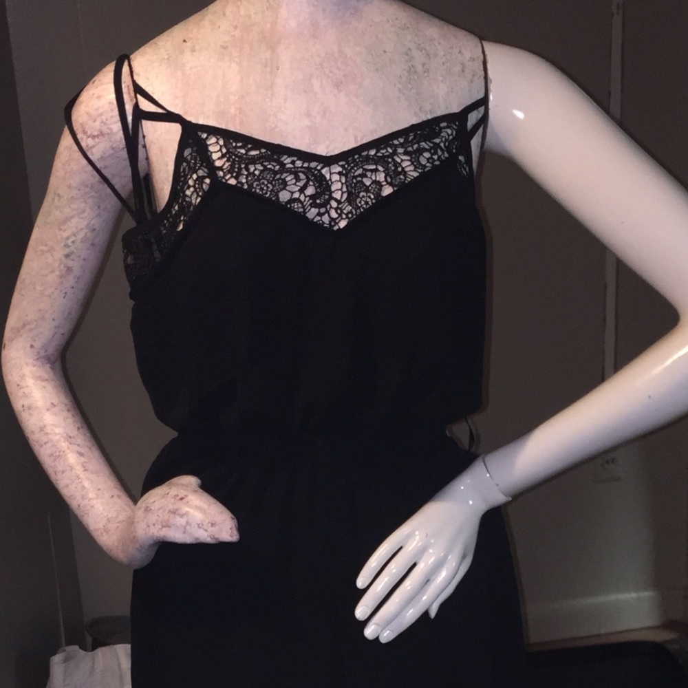 Black lace jumpsuit👍🏼