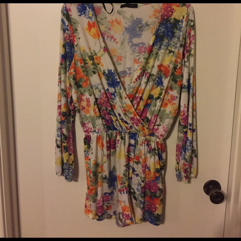 Floral romper