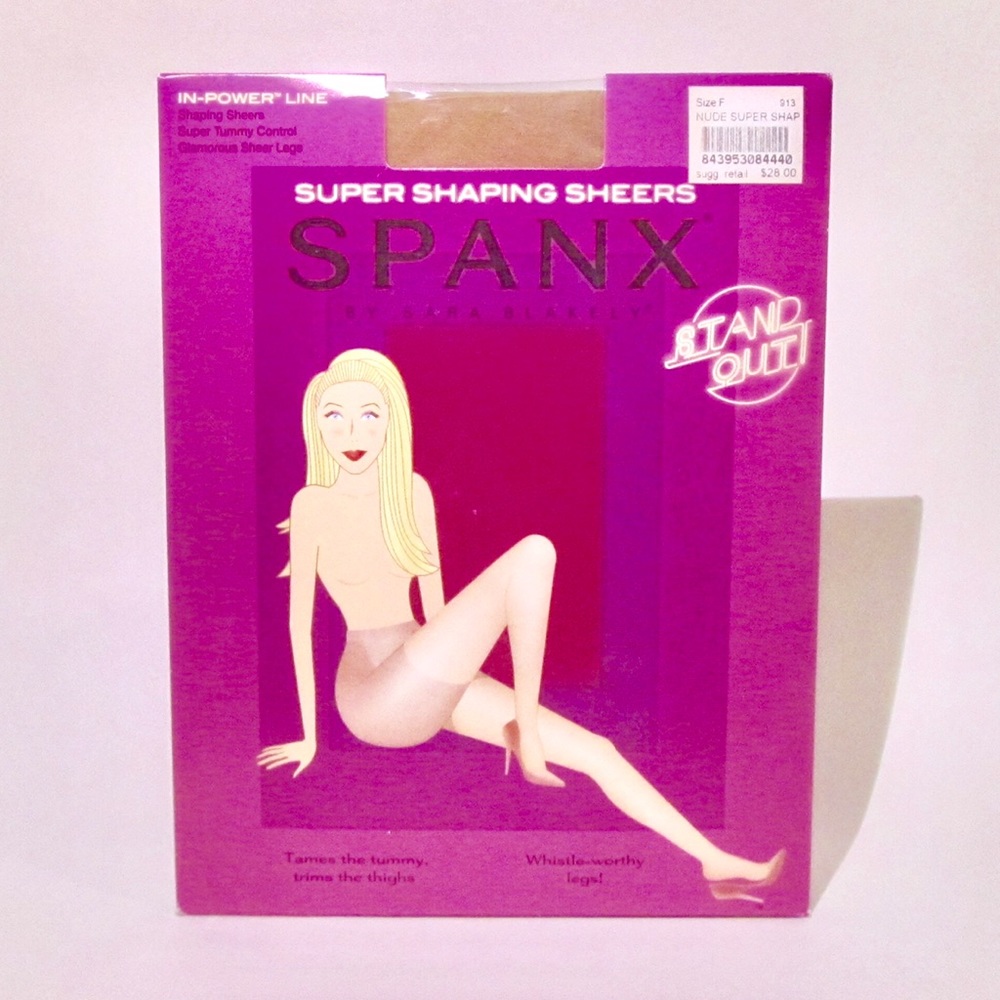 New Spanx Nude Super Shaping Sheers size F #913