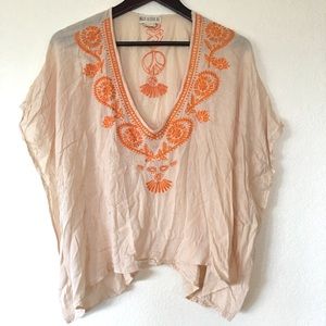 Sir Alistair Rai Ivory Karma Embroidered Boho Flow