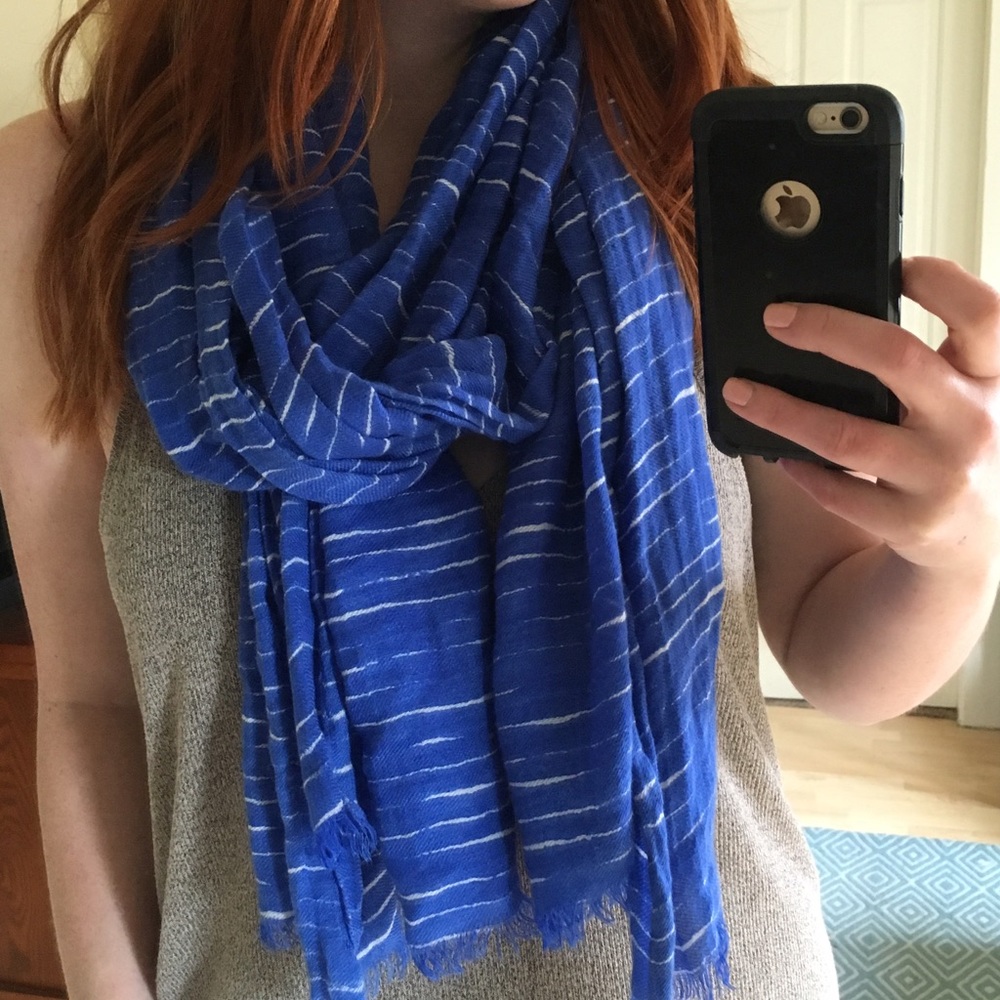LOFT Cobalt Scarf