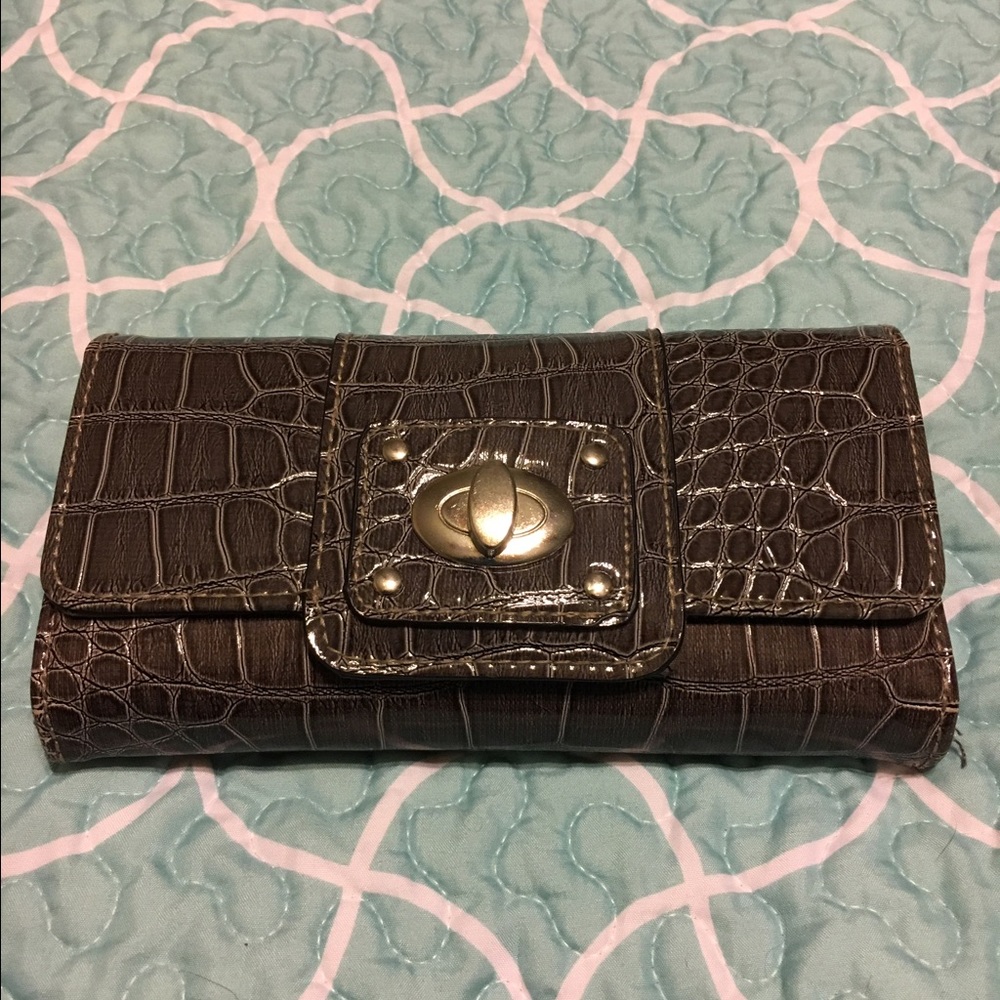 Gray wallet