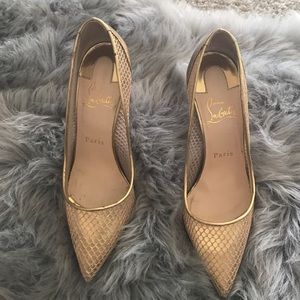 CHRISTIAN LOUBOUTIN(USED-SCUFFMARKS&STAIN on BOX)