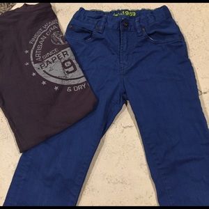 GAP•SLIM•ADJ WAIST•JEANS