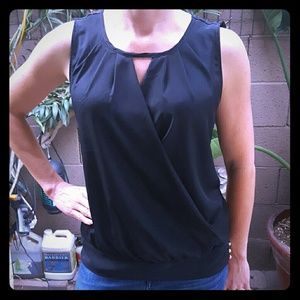NWOT- Black top perfect for a night out!