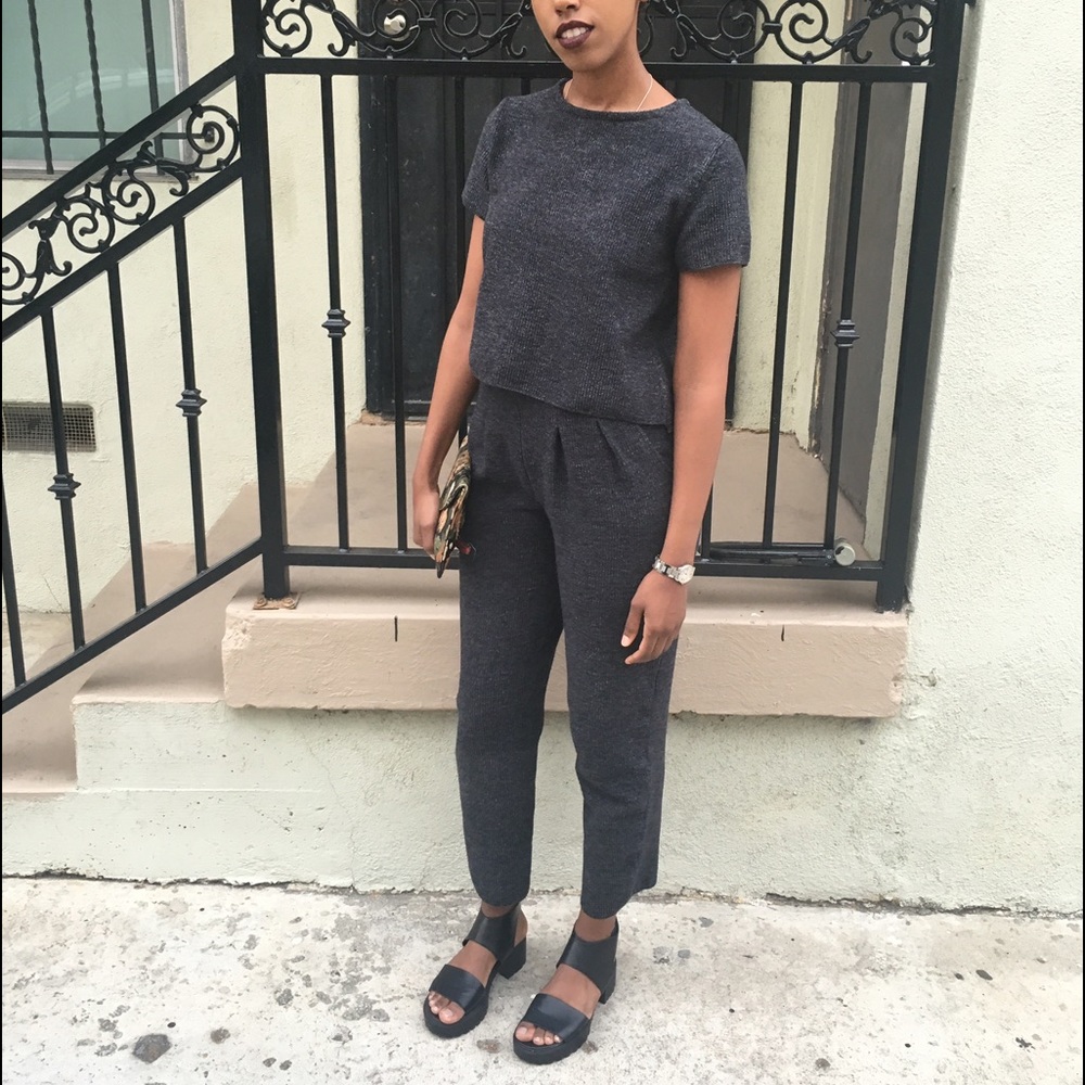 Zara knit co-ordinate set