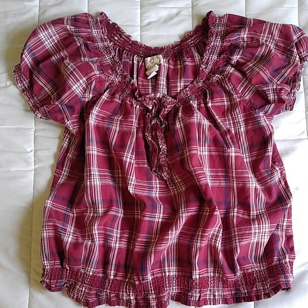 A flanel Blouse