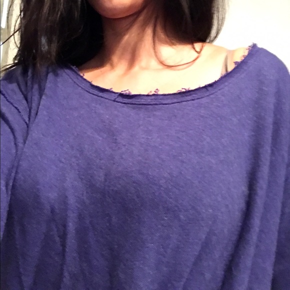 Free People PURPLE Sweater - Picture 5 of 8