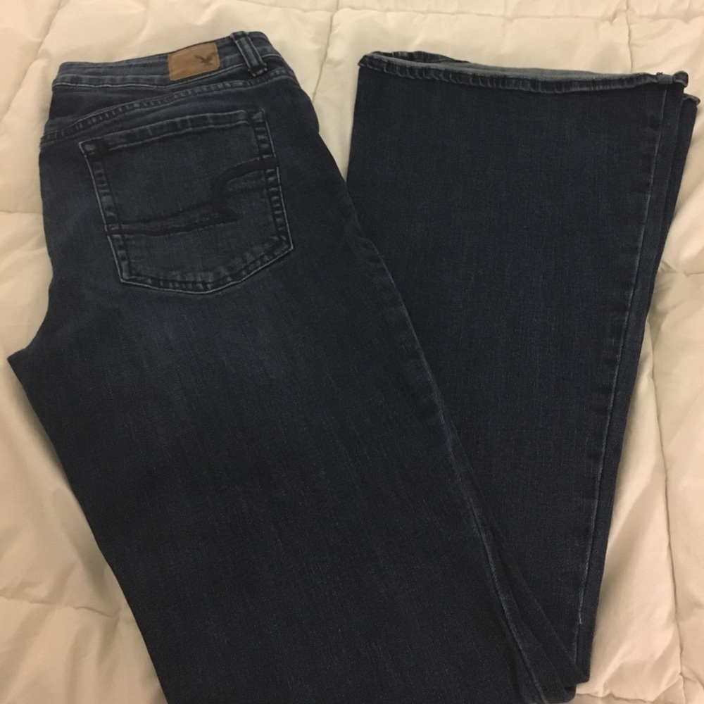 American Eagle high rise super stretch jeans