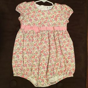 Ralph Lauren Floral Romper 24M Like New