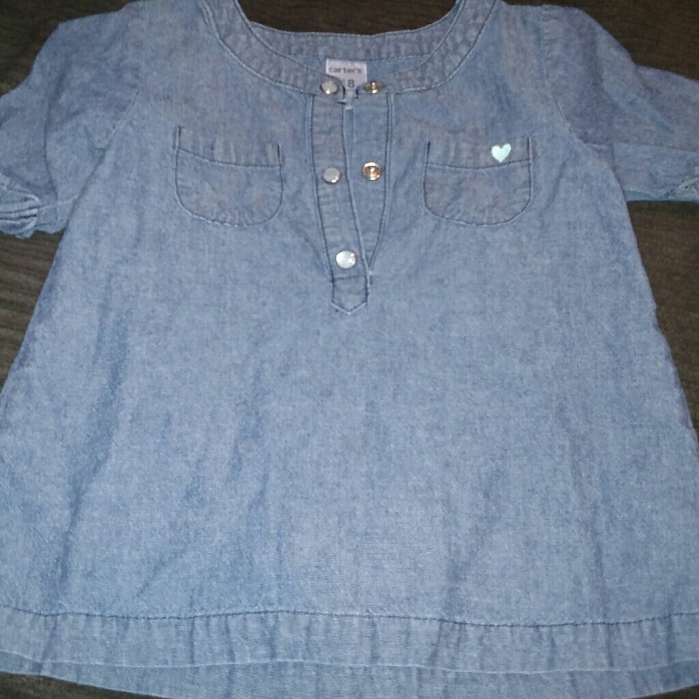 Denim tunic