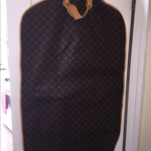 Black Louis Vuitton Garment  bag