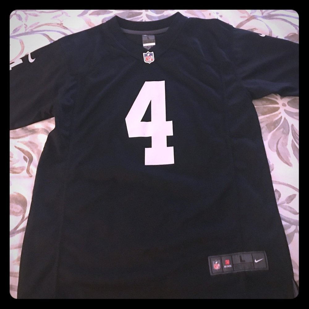 Carr #4 Raider Jersey