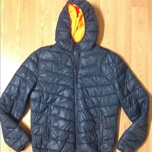 H&M Navy Blue Puffer Jacket