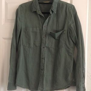 MOTHER denim Double Foxy button up shirt