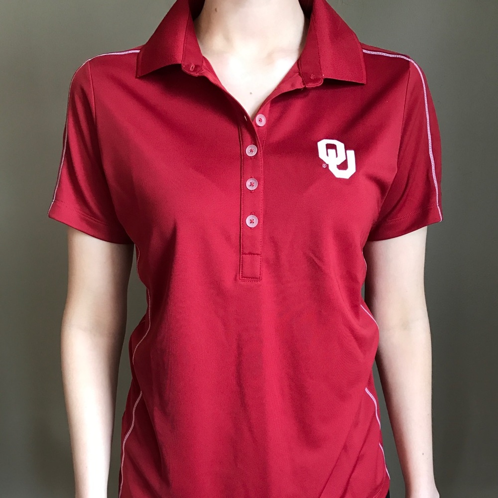Brand New University of Oklahoma Nike Golf Polo