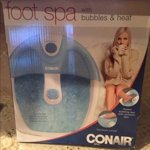 ConAir Foot Spa with bubbles and heat