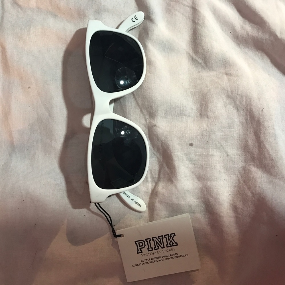 White sunglasses from PINK