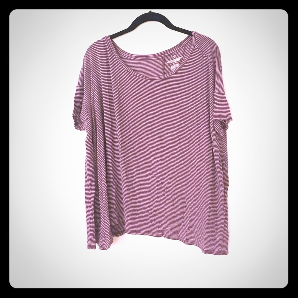 American Eagle Outfitters Soft &Sexy Striped Tee