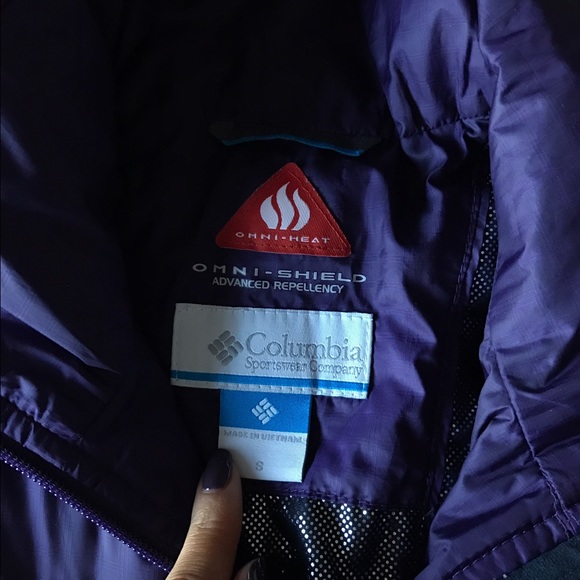 Columbia Purple Vest - Picture 2 of 2