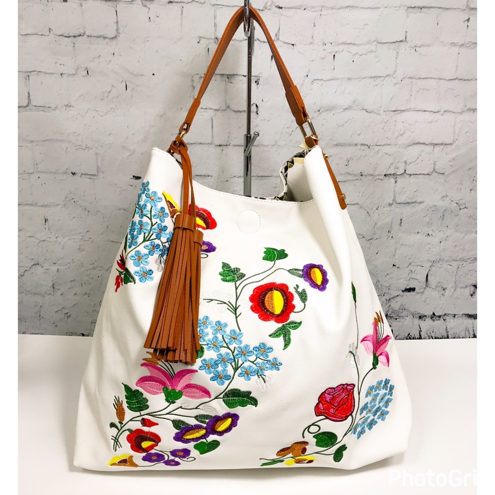 🌸Embroidered Boho Bag - Picture 3 of 4