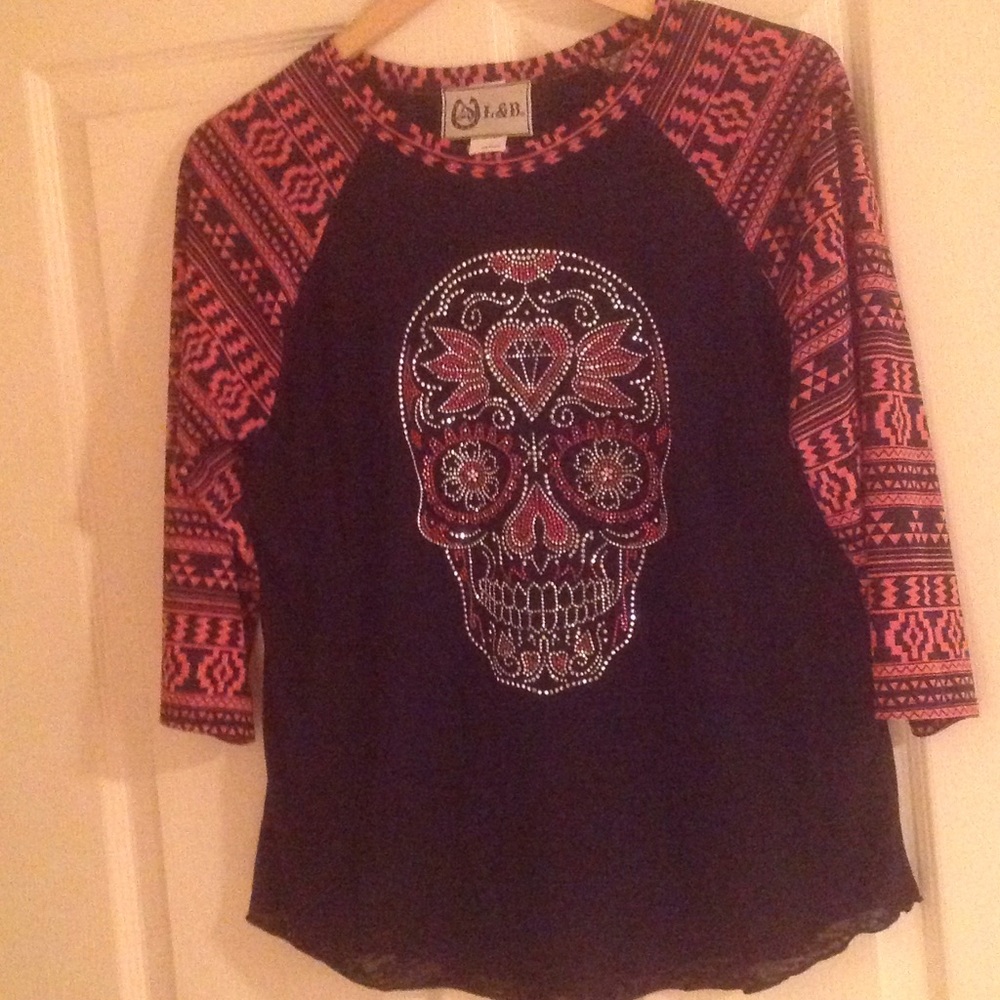 Sugar Skull Top