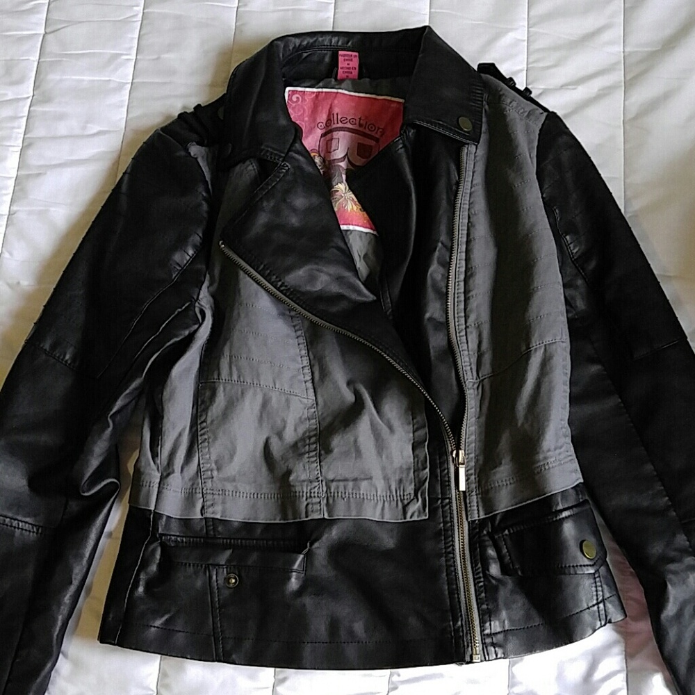Leather jacket