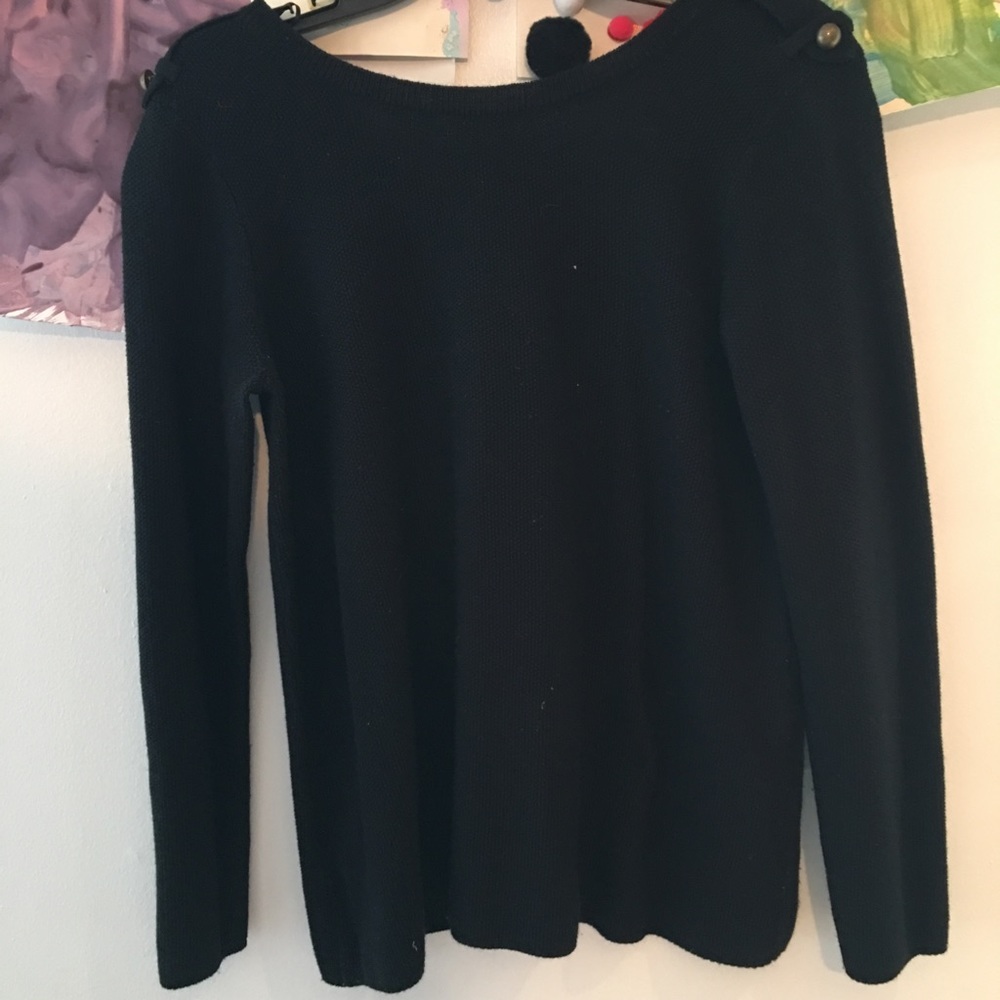 Black Zara sweater