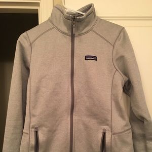 Patagonia zip up fleece lined jacket!