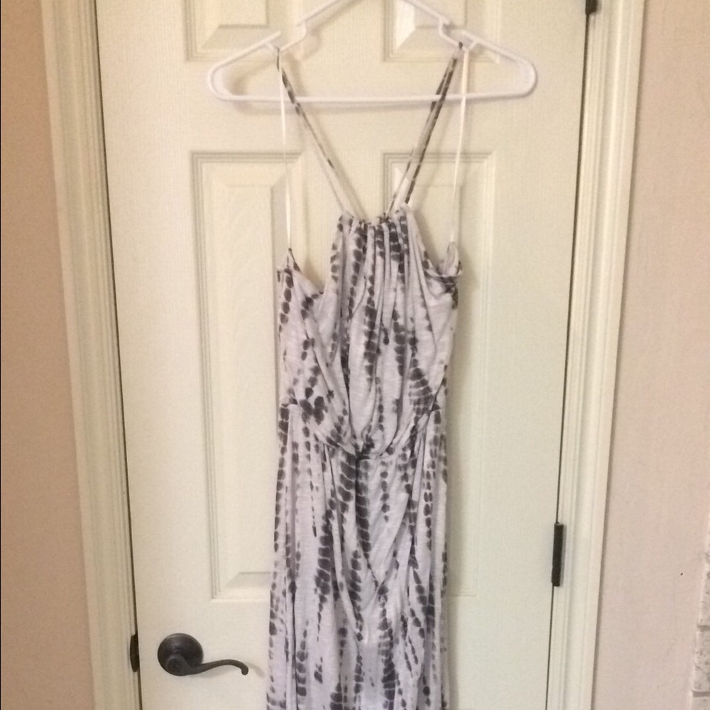 Tye die maxi dress