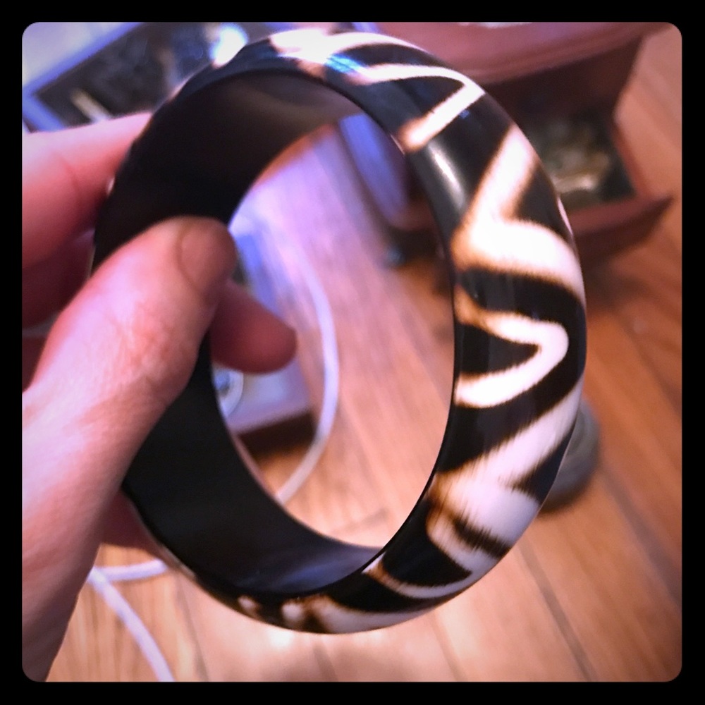Imitation Wood Bangle
