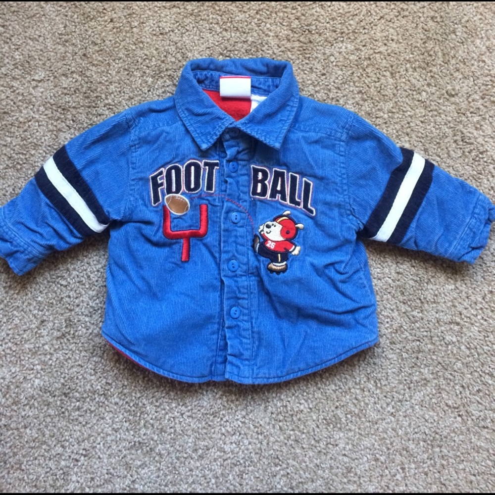 Corduroy Football Jacket