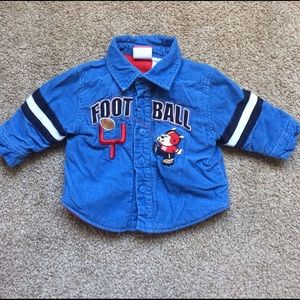 Corduroy Football Jacket