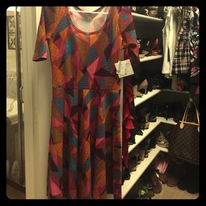 Lularoe muti colored dress