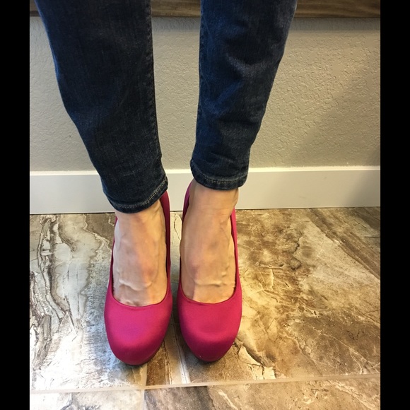 Pink Rhinestone Heels - Picture 2 of 4