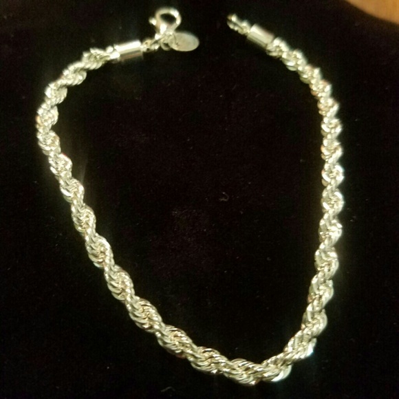 NEW LEKA ROPE 925 SILVER BRACELT - Picture 2 of 2