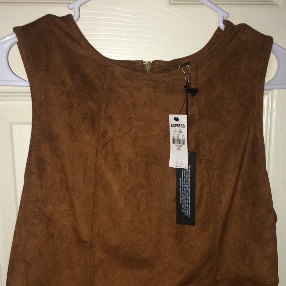 Velvet crop top