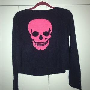 Skull Cashmere sweater.
