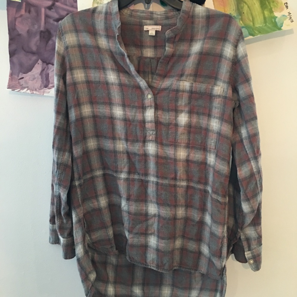 GAP, flannel tunic