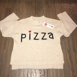Wildfox Pizza Sweater