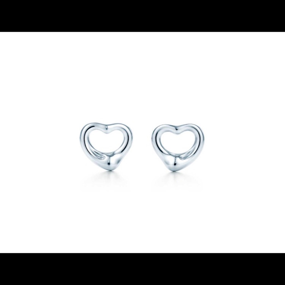 Tiffany & Co Elsa Peretti Open Heart Earrings